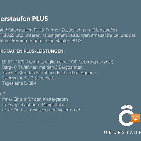 FeWo Bergstift Oberstaufen/Höfen Exterior foto